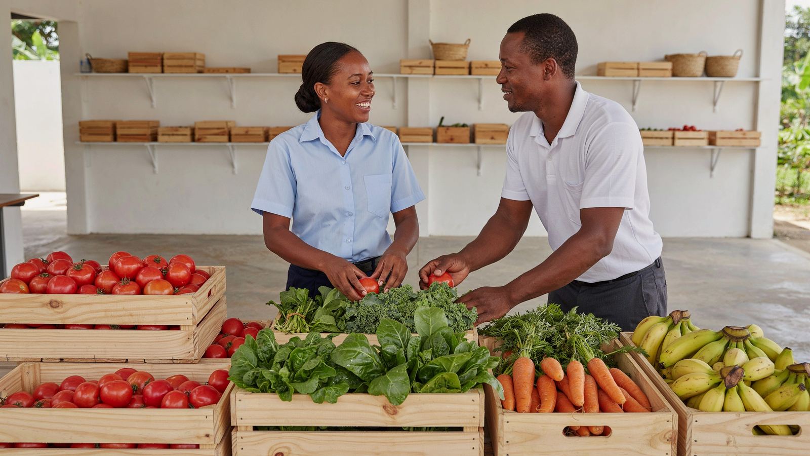 Sorting fresh produce